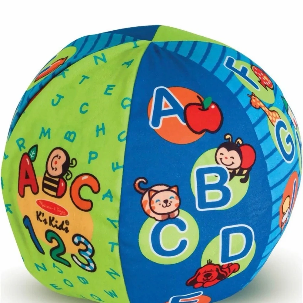 Melissa & Doug 2-1 Talking Ball Colorful Number Ball